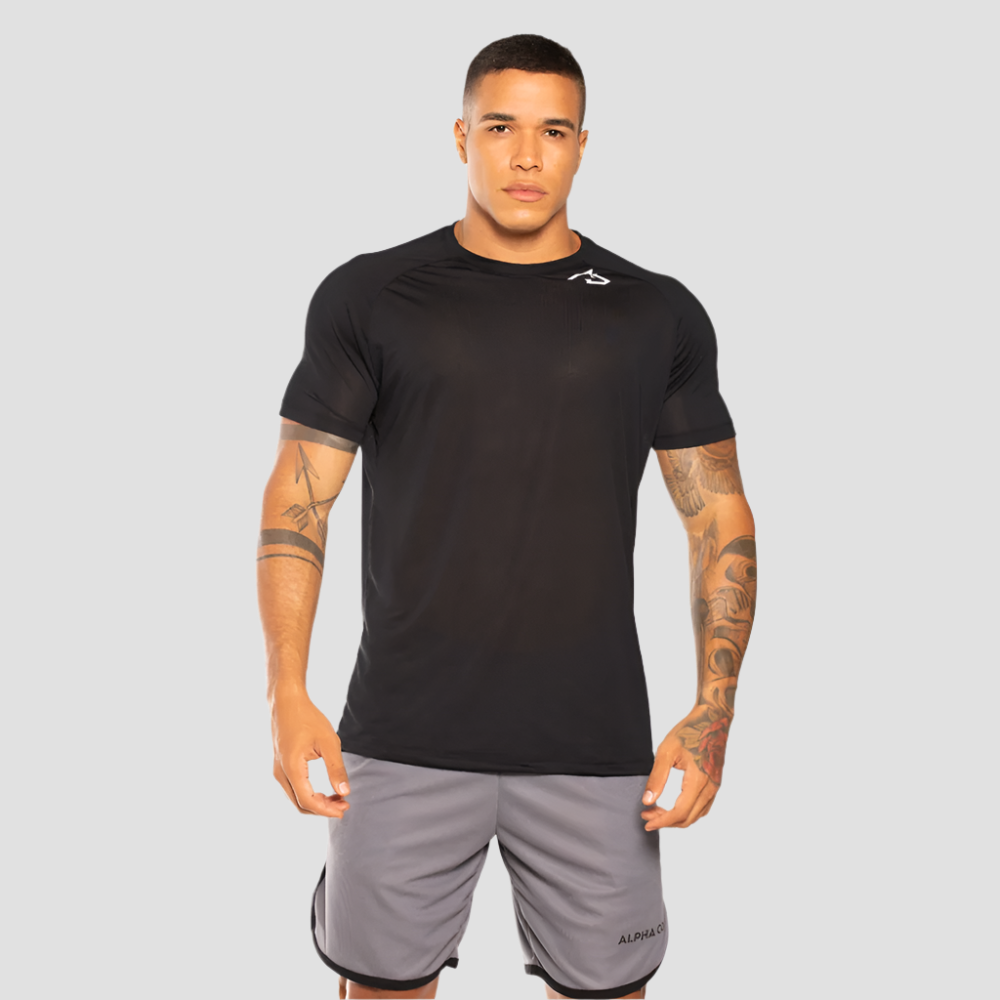 Camiseta Dry Wolf Preto