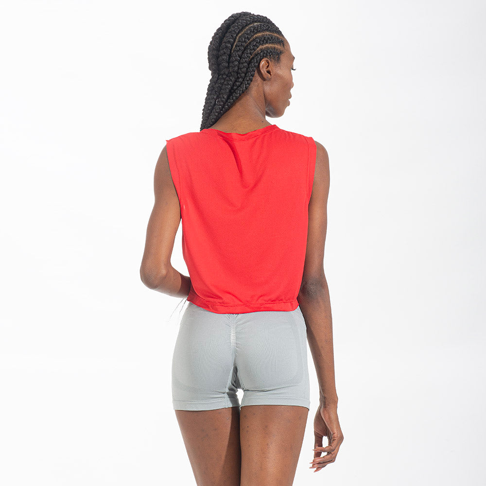 Cropped Dry Fit New Lupus Vermelho