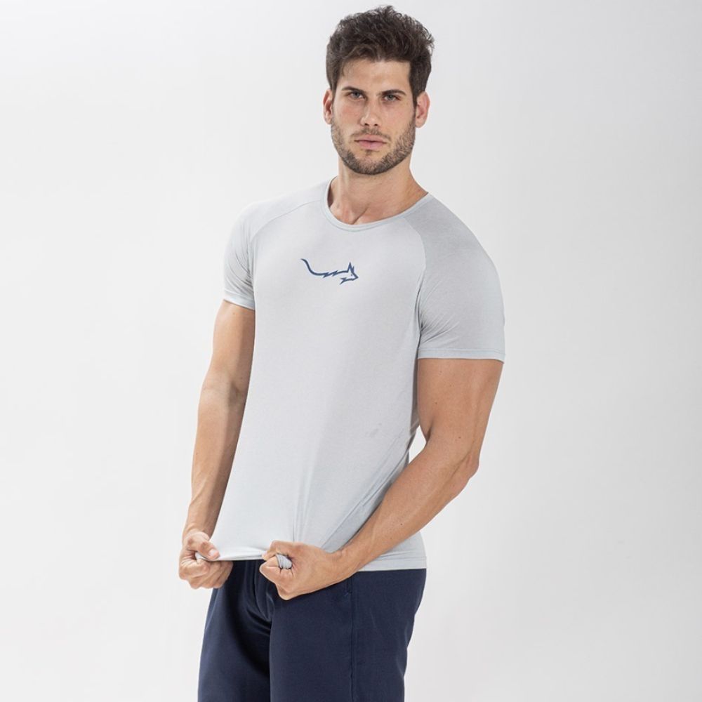 Camiseta Dry Fit New Move Cinza Golden