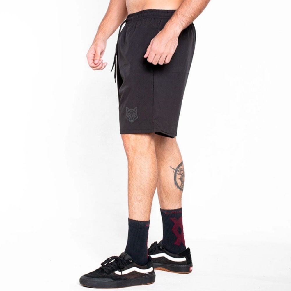 Short Dry Lobo Preto