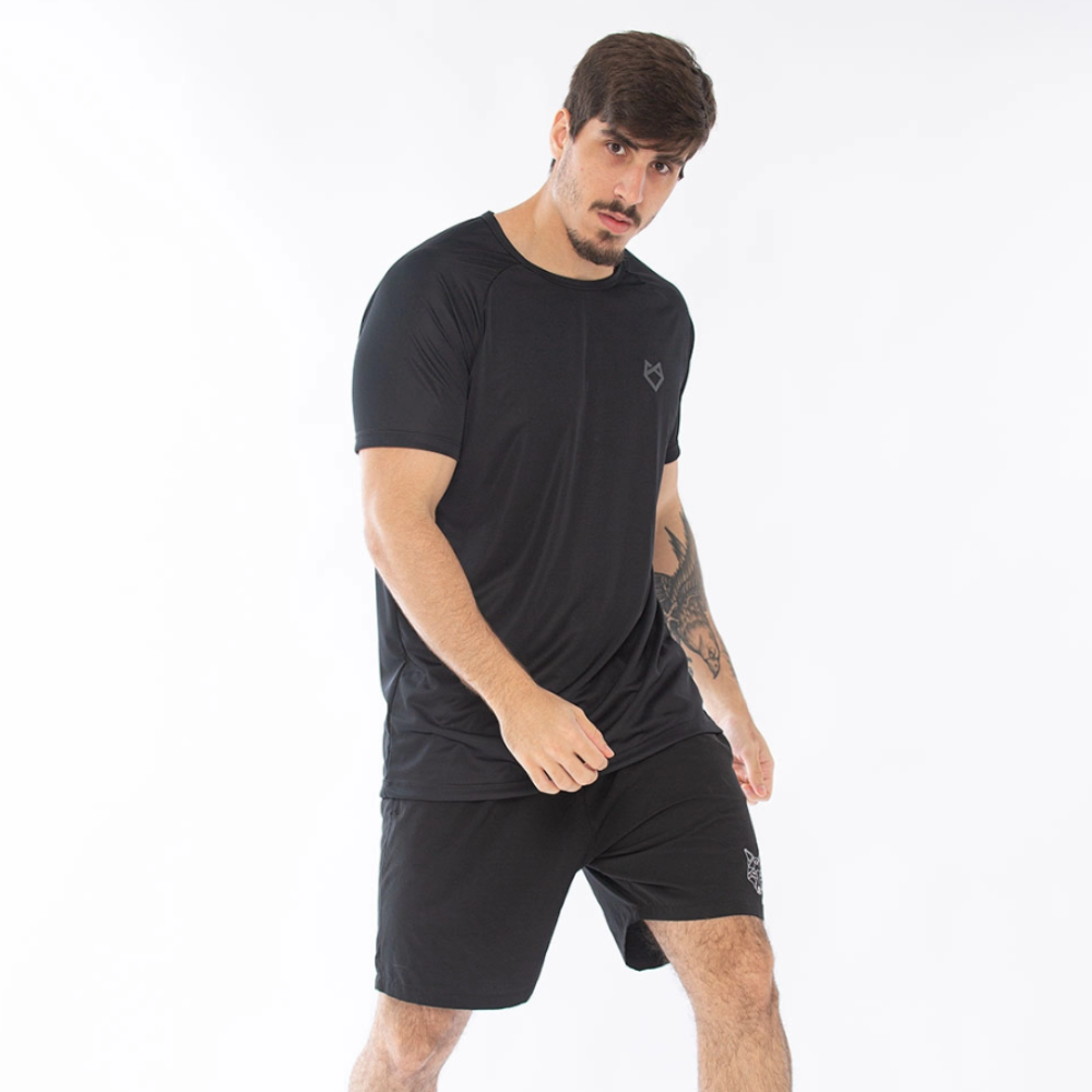 Camiseta Dry Fit Infinity Preto