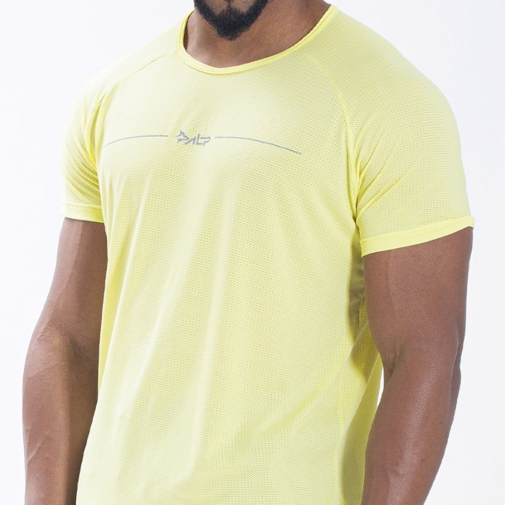 Camiseta Poliamida Line Tenacity Amarelo