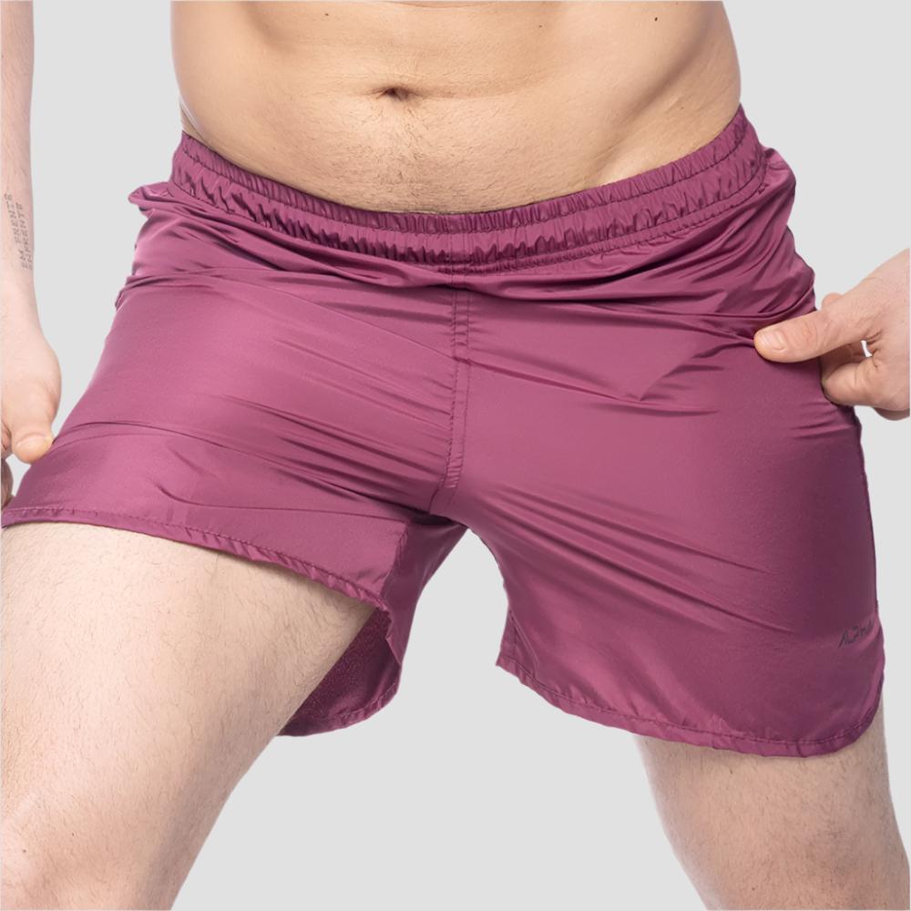 Short Corrida Masculino Dry Fit - Bordô