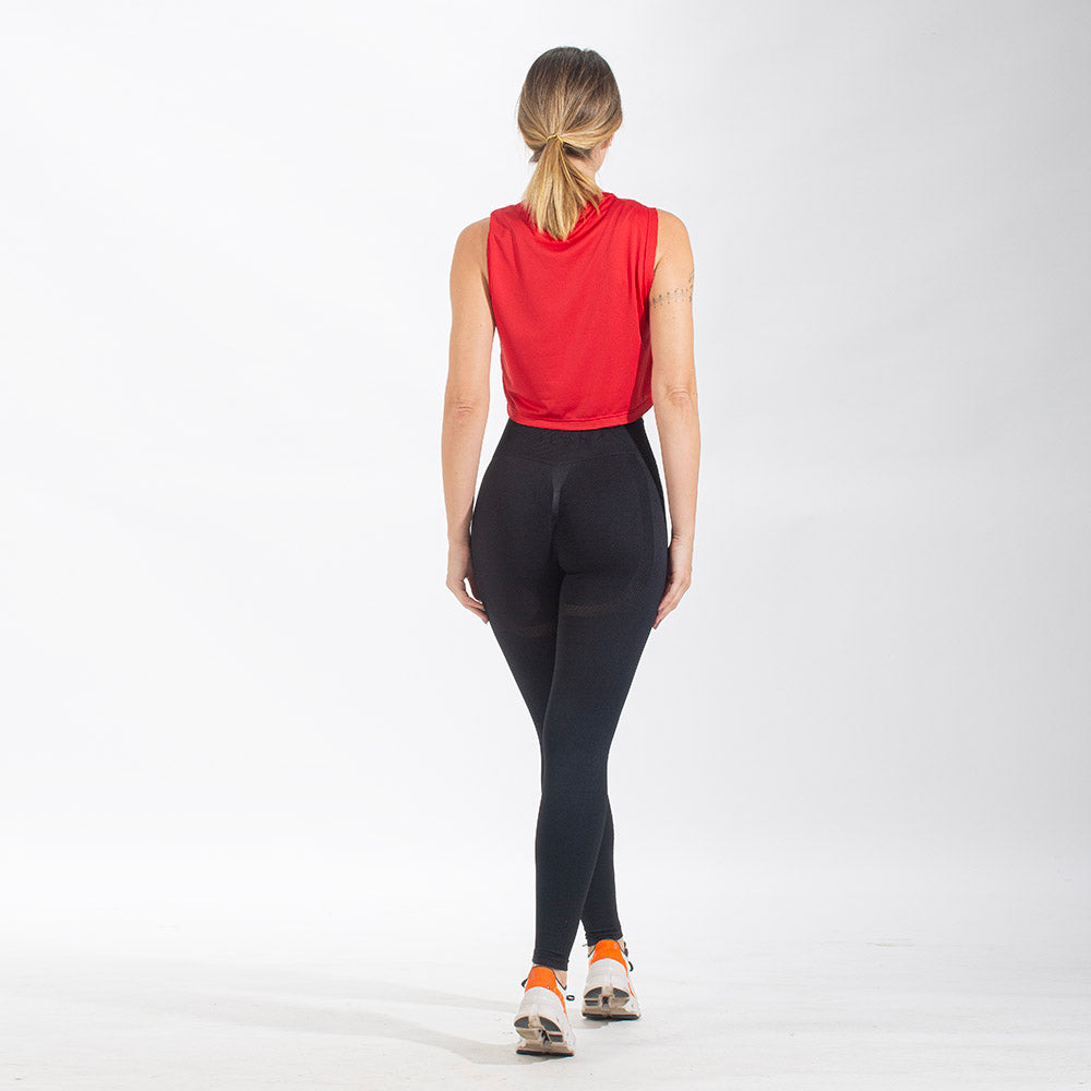 Cropped Dry Fit New Horizon Vermelho