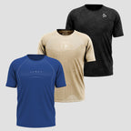 Kit 3 Camisetas Apex Masculinas