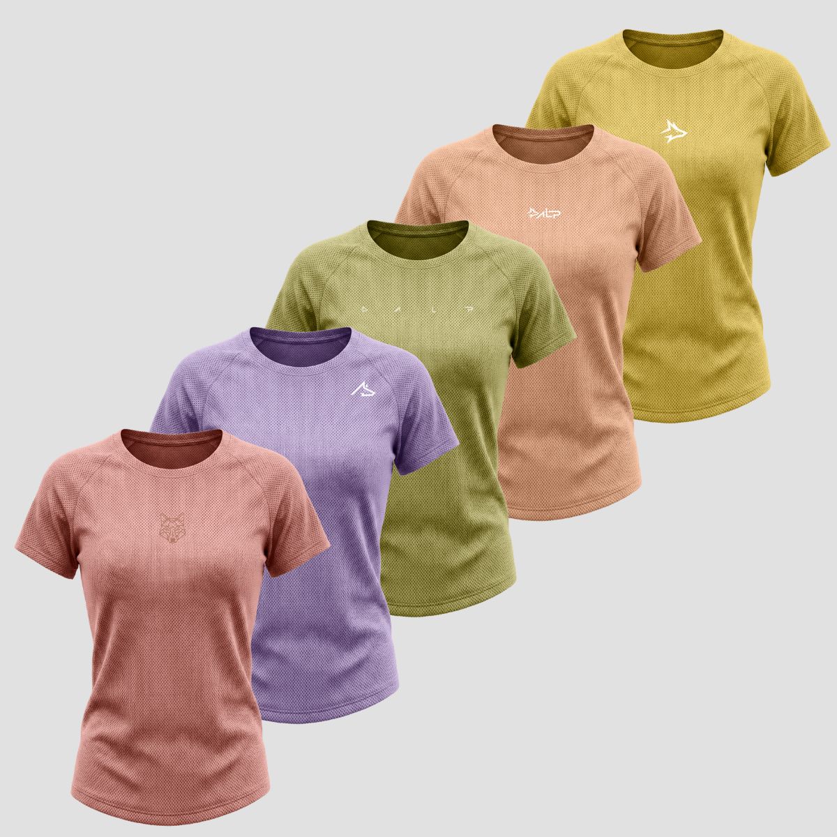 Kit Camiseta Dry Fit Feminina Tech: Anti Suor e Secagem Rápida
