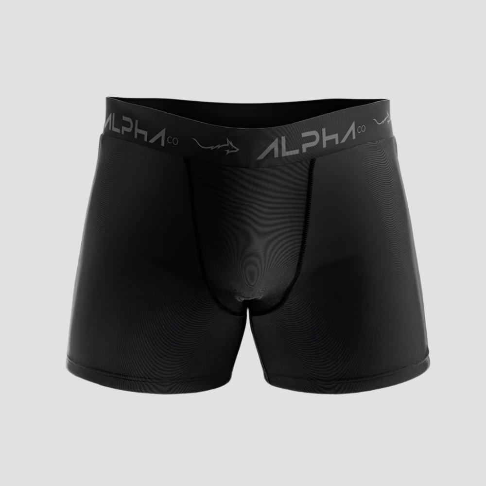 Kit 5 Cuecas Boxer Cotton - Alpha 01