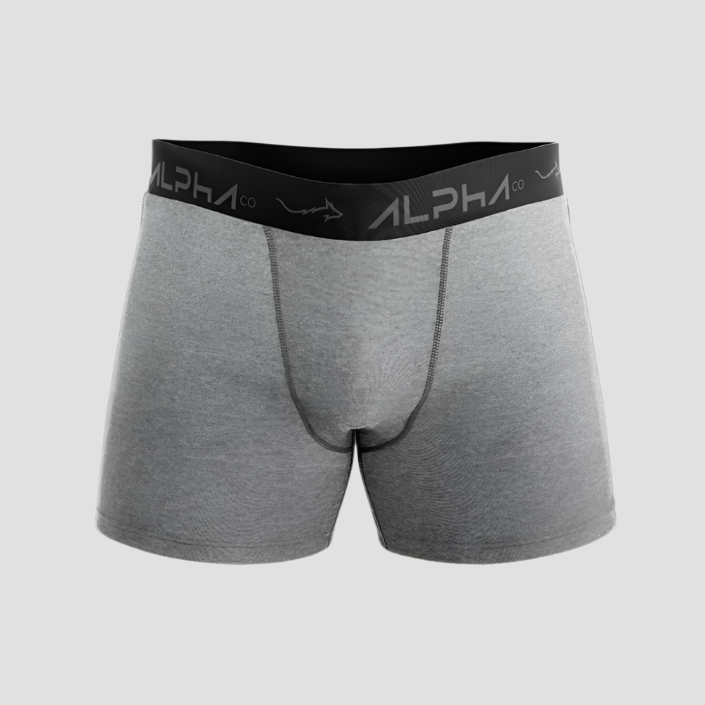 Kit 6 Cuecas Boxer Cotton - Alpha