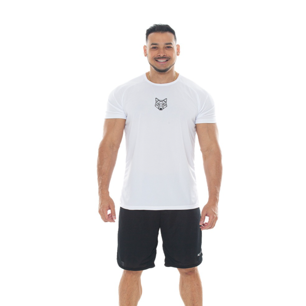 Kit Esportivo Dry Fit 3 Camisetas + 2 Bermudas