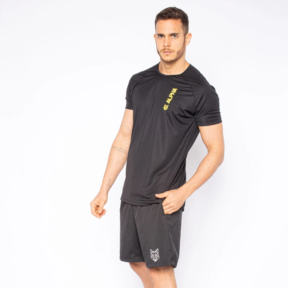 Camiseta Dry Fit Line Preto