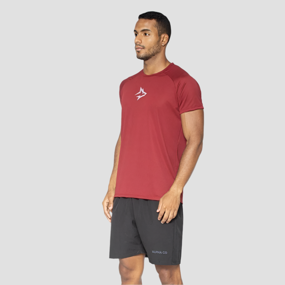 Camiseta Dry Fit Middle Lupus Vermelho Biking