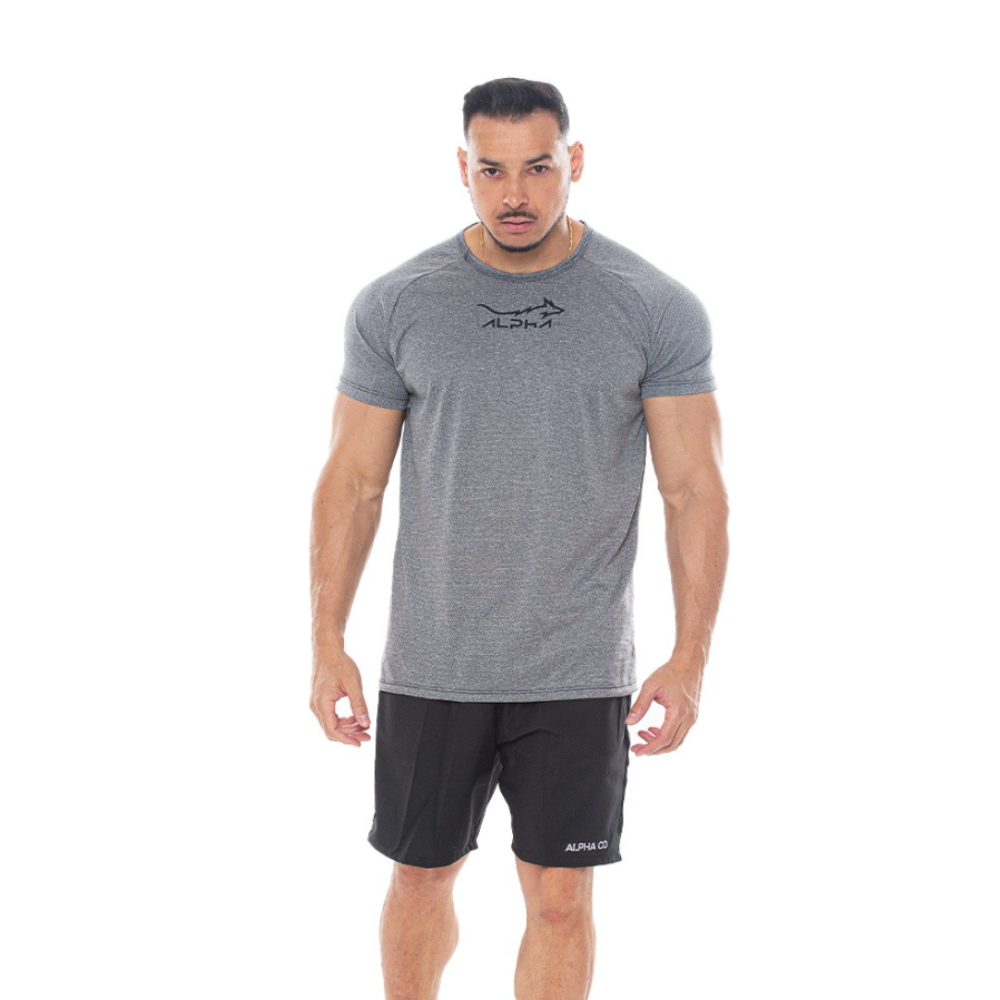 Kit Dry Fit: 3 Camisetas + 2 Bermudas