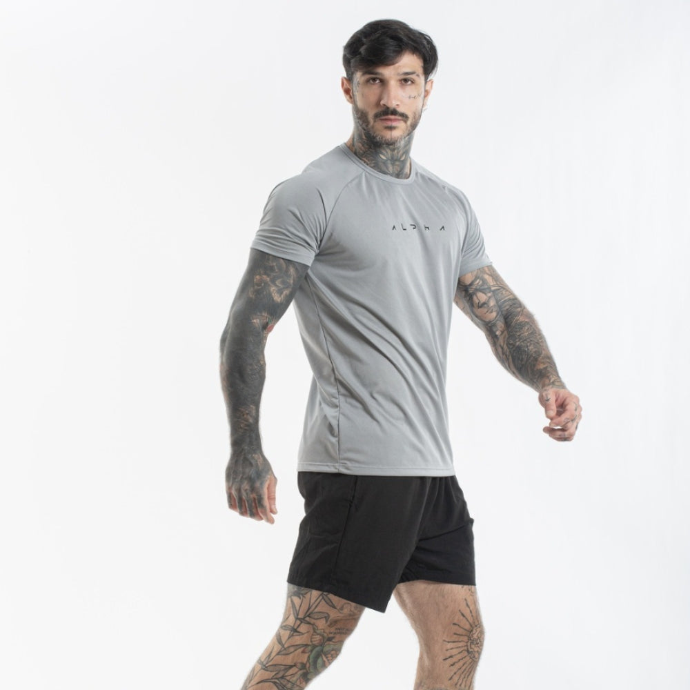 Camiseta Dry Fit Horizon Granizo