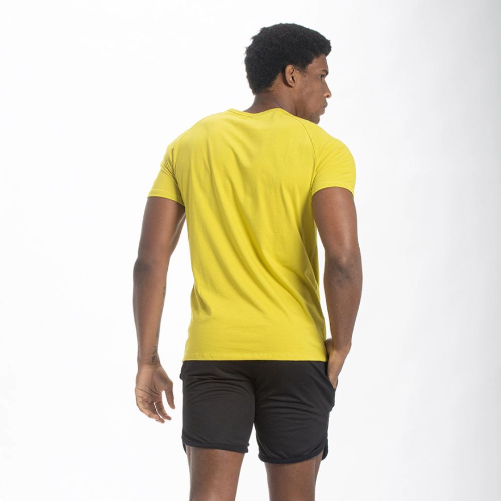 Camiseta Algodão Horizon Amarelo