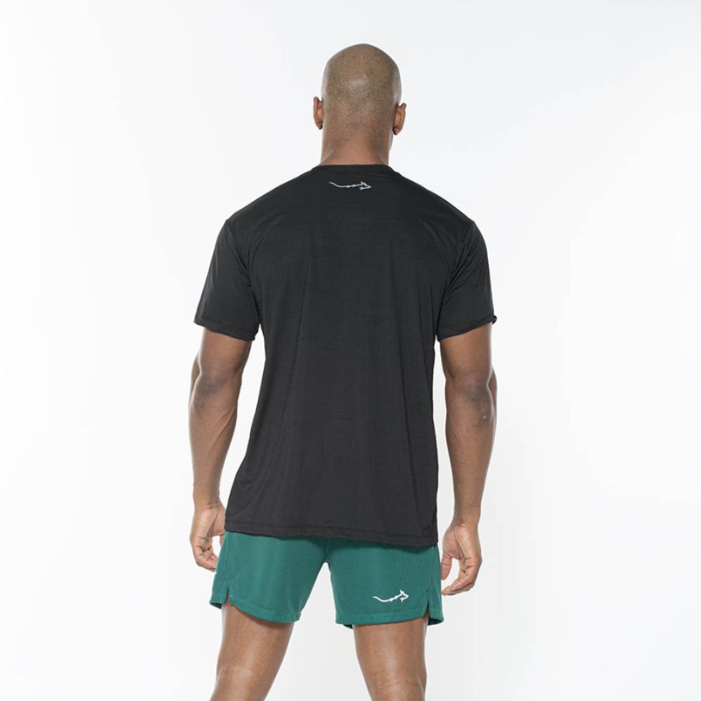 Camiseta Dry Fit Fluid Static Preta