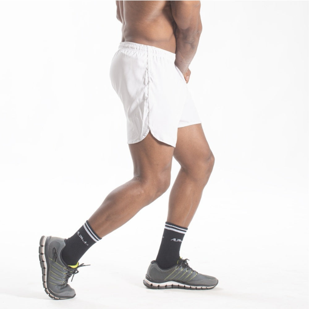 Short Corrida Masculino Dry Fit - Cinza