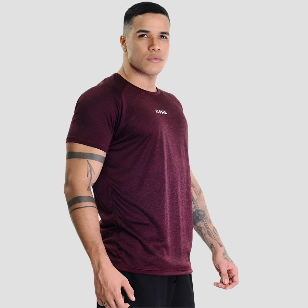 Camiseta Dry Mescla Vinho