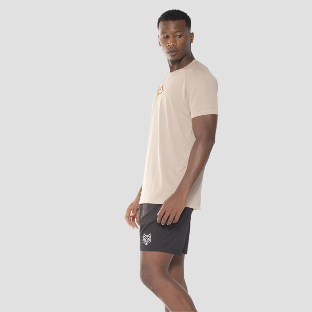 Camiseta Dry Fit Middle Lupus Caqui