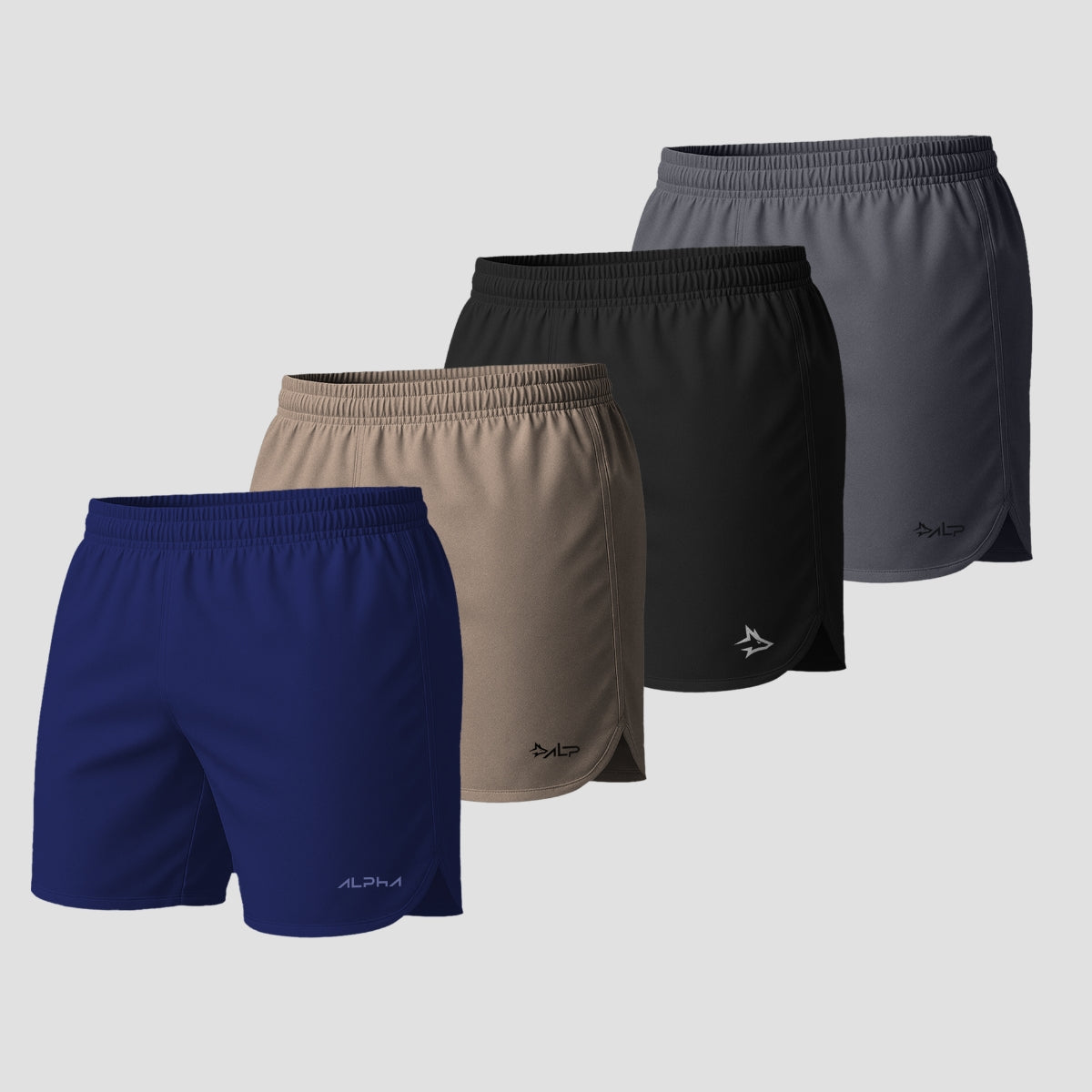 Kit 4 Shorts de Corrida Essenciais