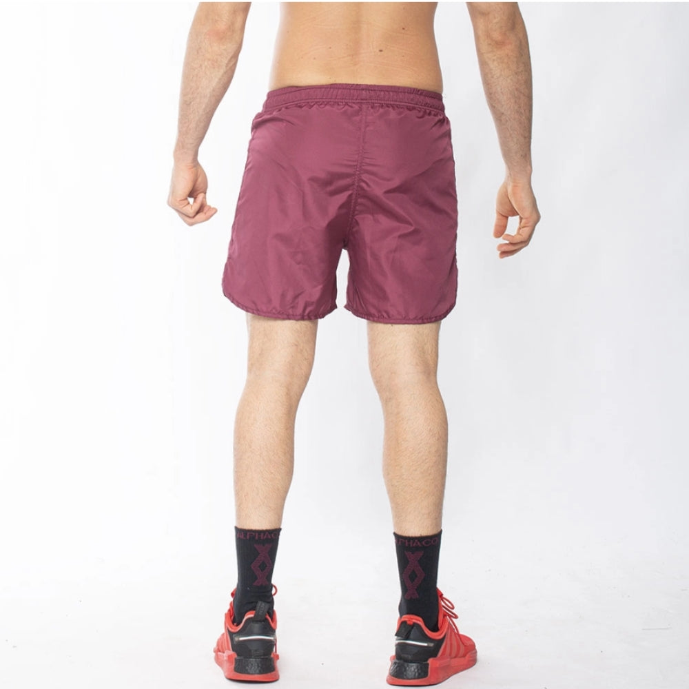 Short Corrida Masculino Dry Fit - Bordô