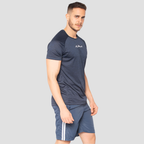 Camiseta Dry Fit  New Fluid Mescla Marinho