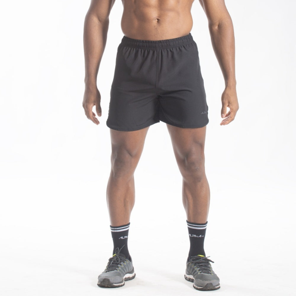 Short Corrida Masculino Dry Fit - Chumbo