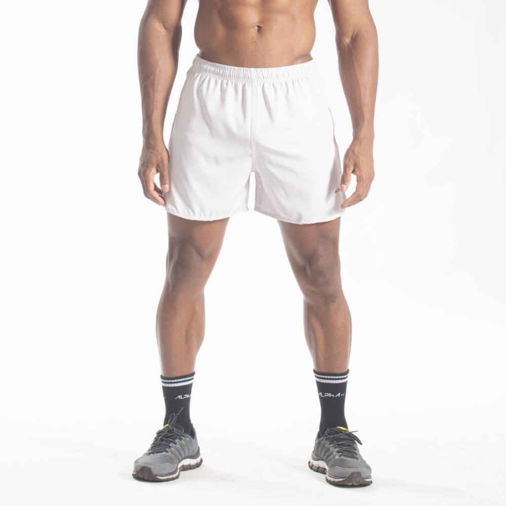 Short Corrida Masculino Dry Fit - Cinza