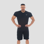 Kit 6 Camisetas Pretas de Treino