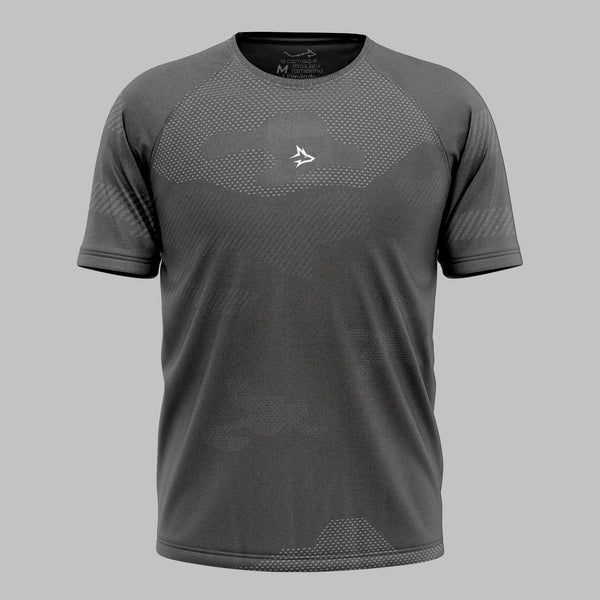 Camiseta Apex Dry Middle Lupus Cinza - Sem Costura