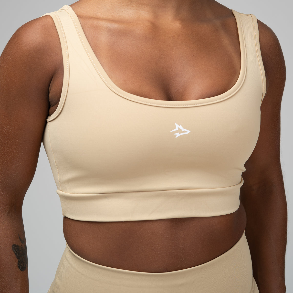 Conjunto Basic Feminino Top e Short - Lupus Areia