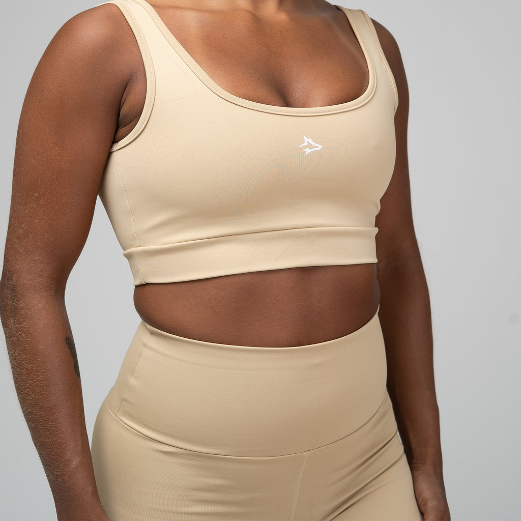 Conjunto Basic Feminino Top e Short - Lupus Areia