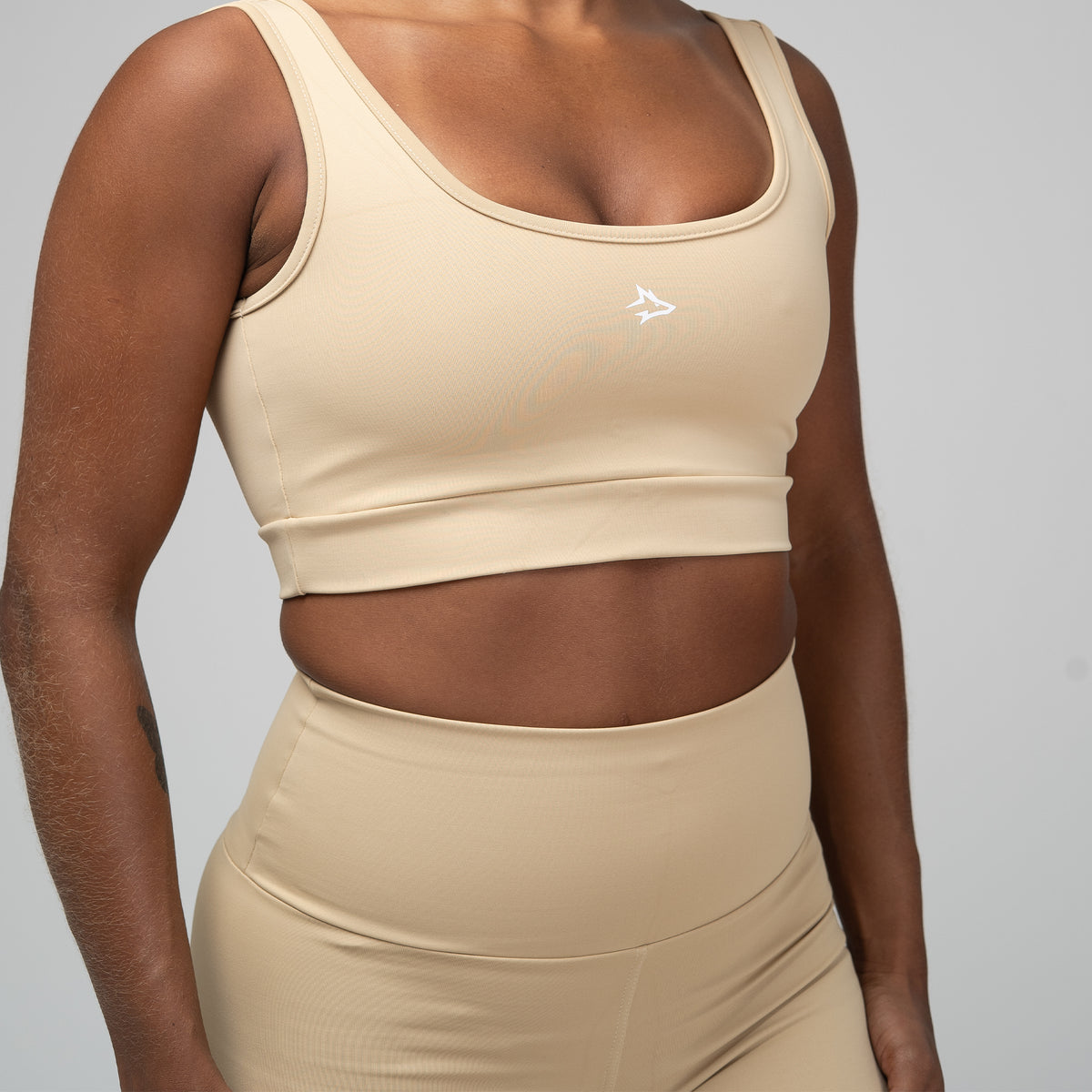 Conjunto Basic Feminino Top e Short - Lupus Areia