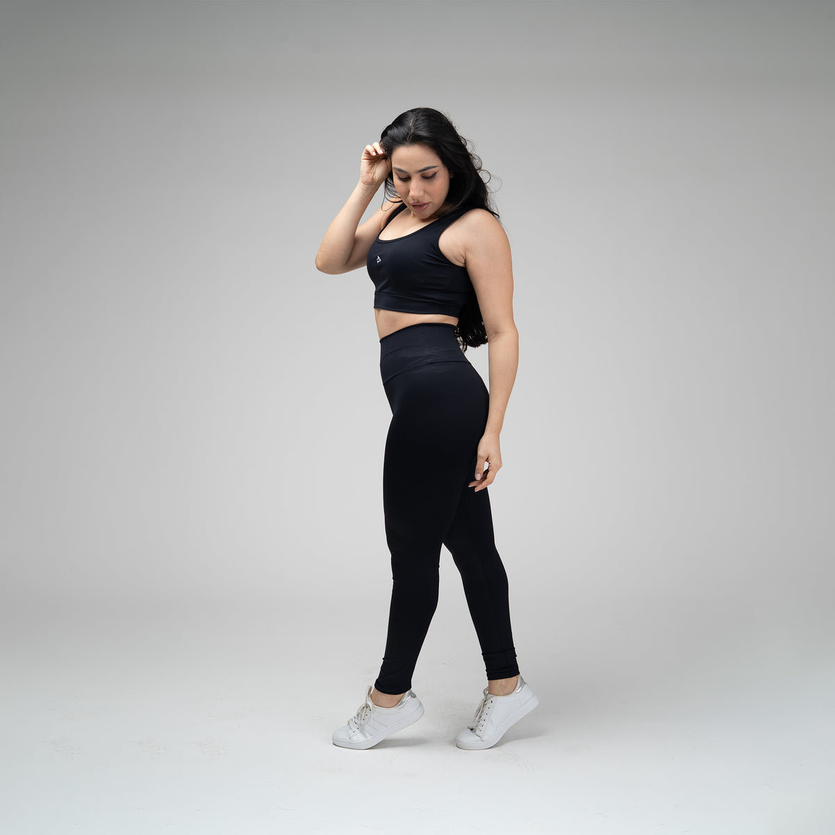 Conjunto Basic Feminino Top e Calça - Lupus Preto