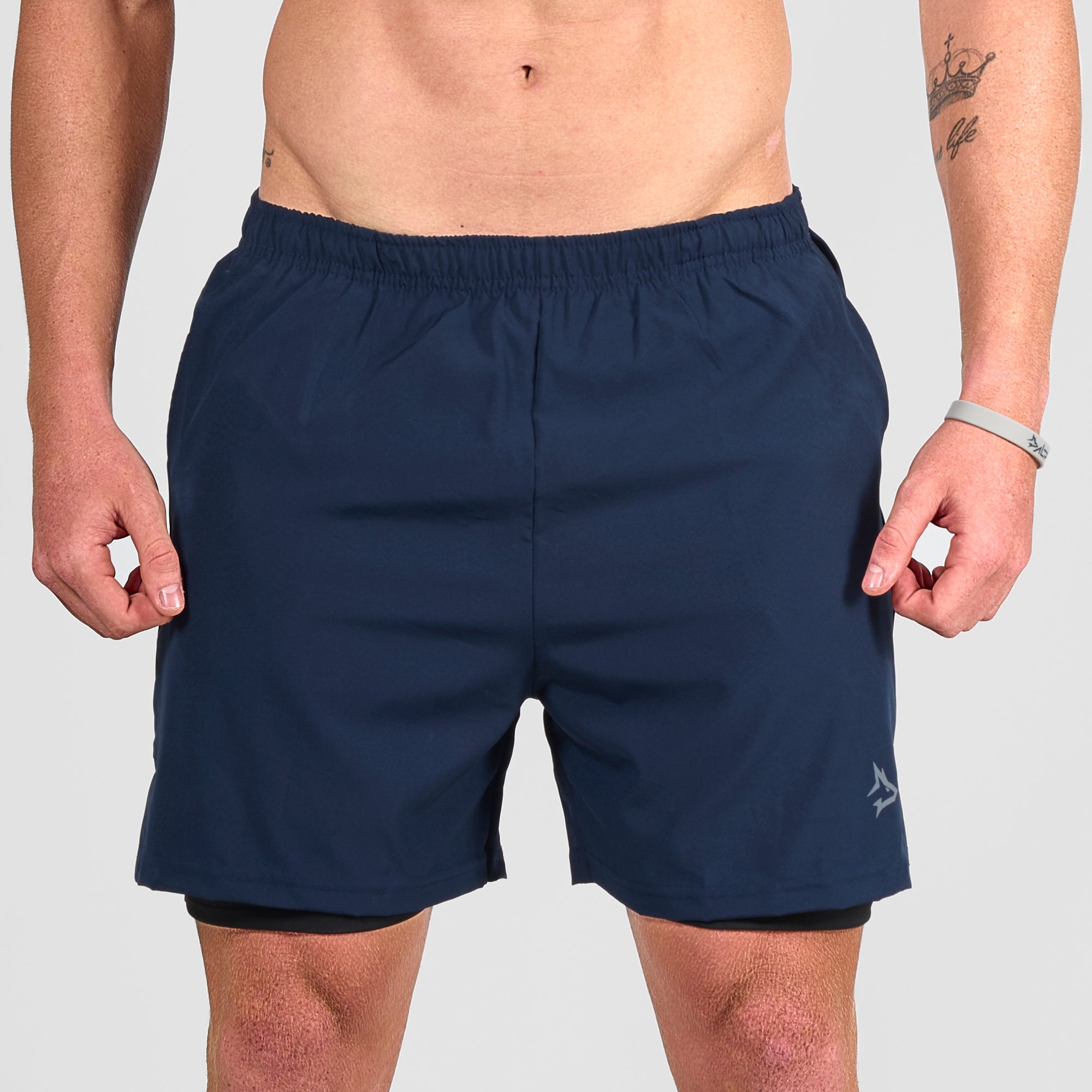 Bermuda Dry Fit Compressão Lupus Marinho