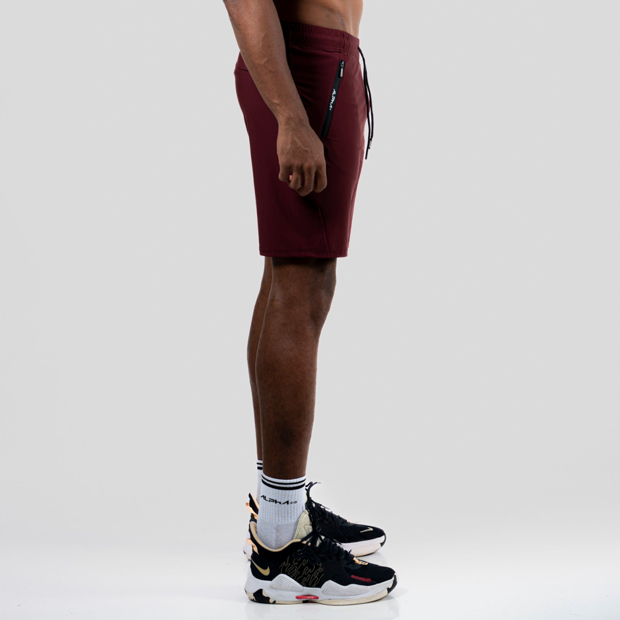 Bermuda Dry Fit Performance Vinho