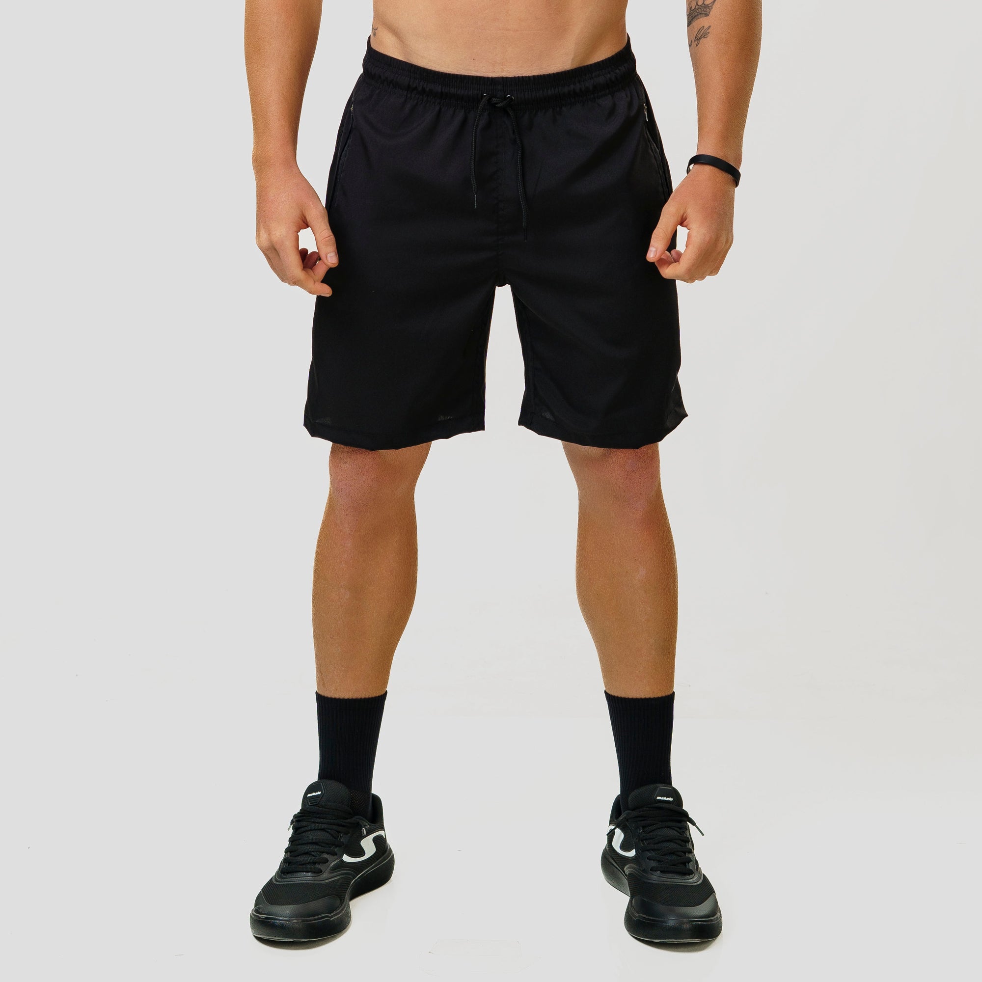 Bermuda Dry Fit Side Lupus Preto