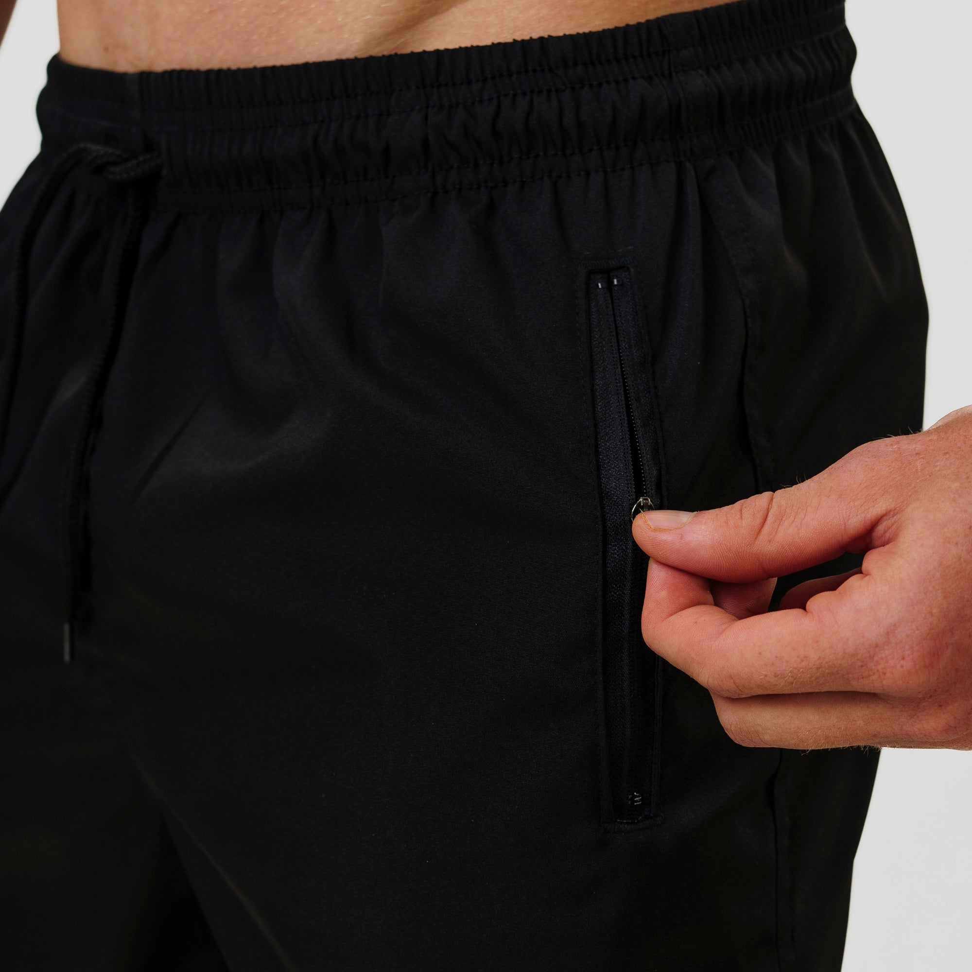 Bermuda Dry Fit Side Lupus Preto
