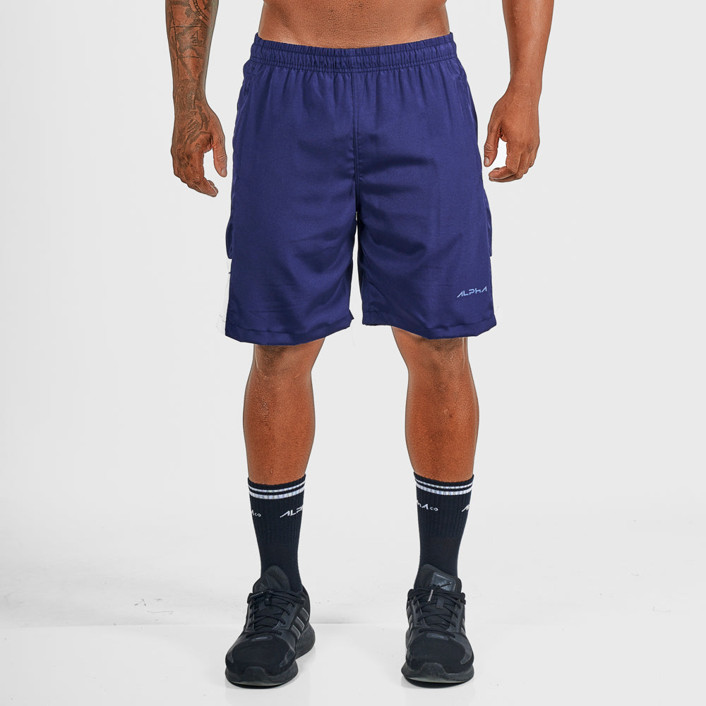 Bermuda Dry Fit Square Fluid Marinho