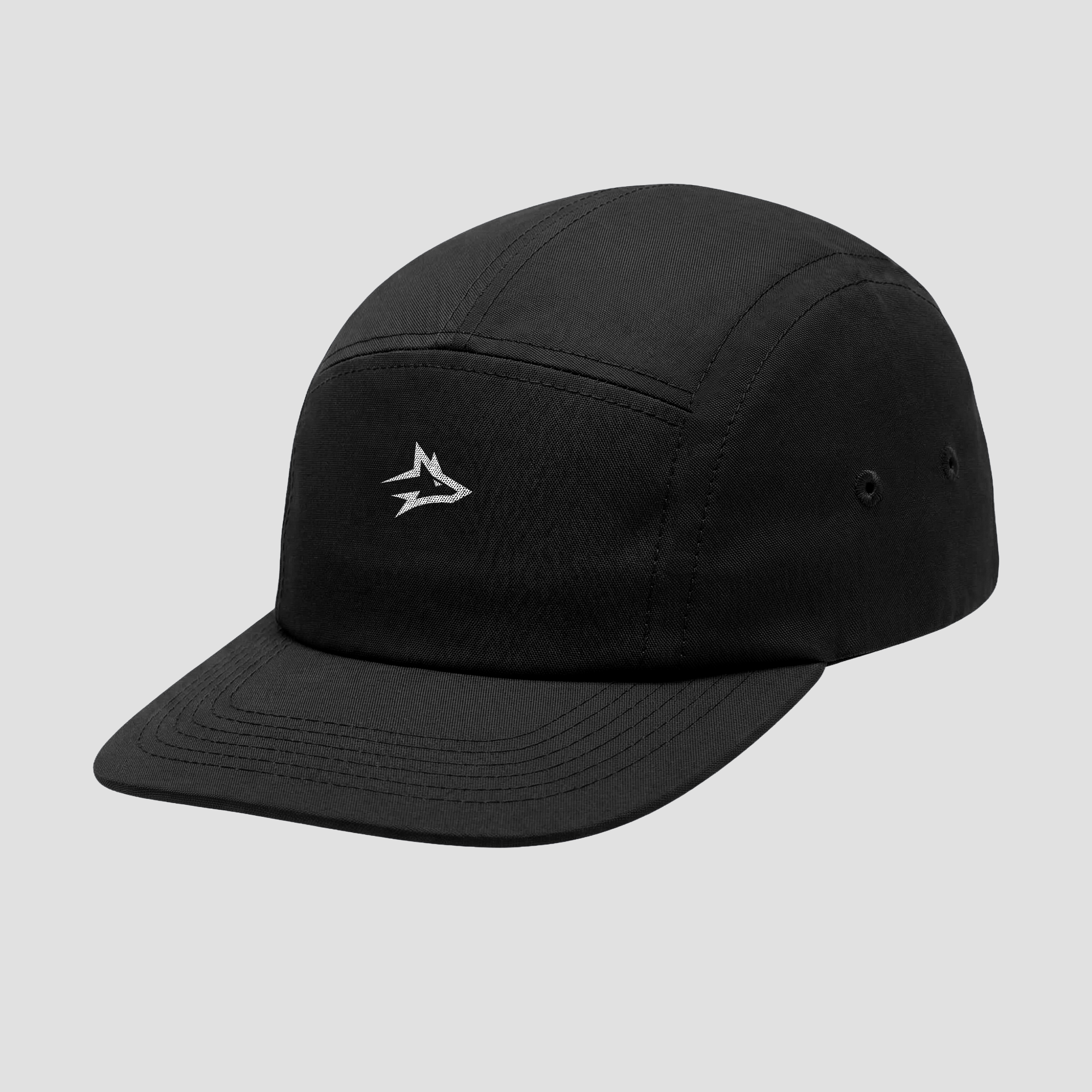 Boné Five Panel Preto Lupus