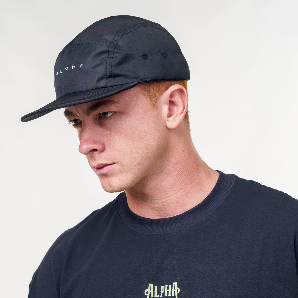Boné Five Panel Preto Horizon