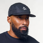 Boné Five Panel Preto Lupus