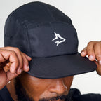 Boné Five Panel Preto Lupus