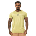 Camiseta Dry Fit Lobo Geométrico Verde Folha