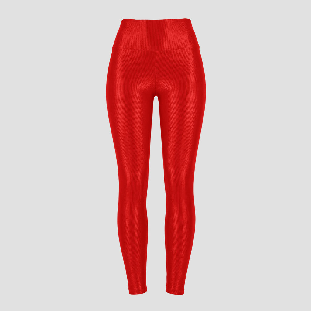 Calça Basic Canelado Carmesim