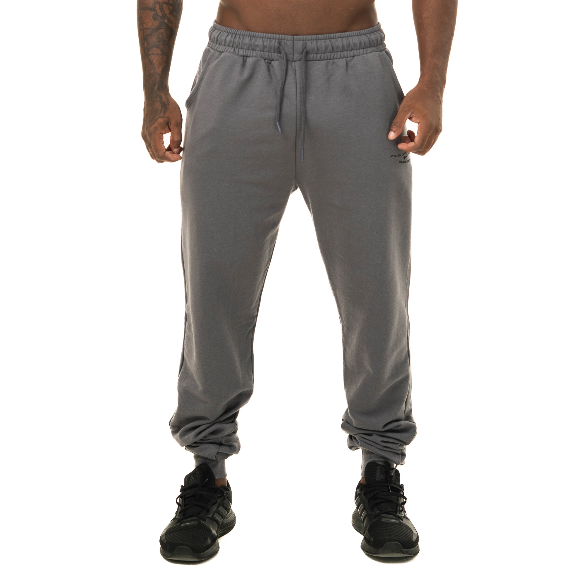 Calça Moletom Jogger Athletic Chumbo