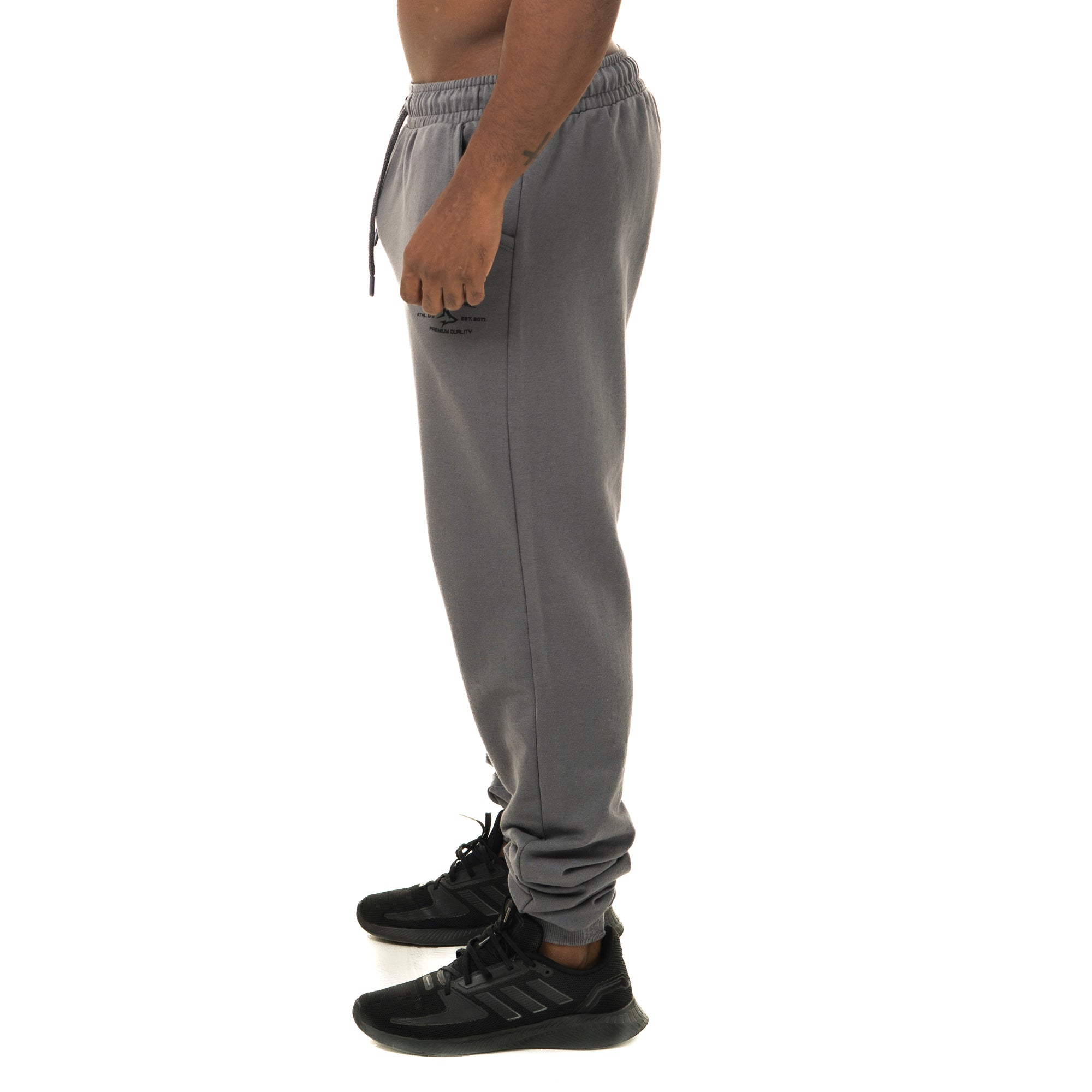 Calça Moletom Jogger Athletic Chumbo