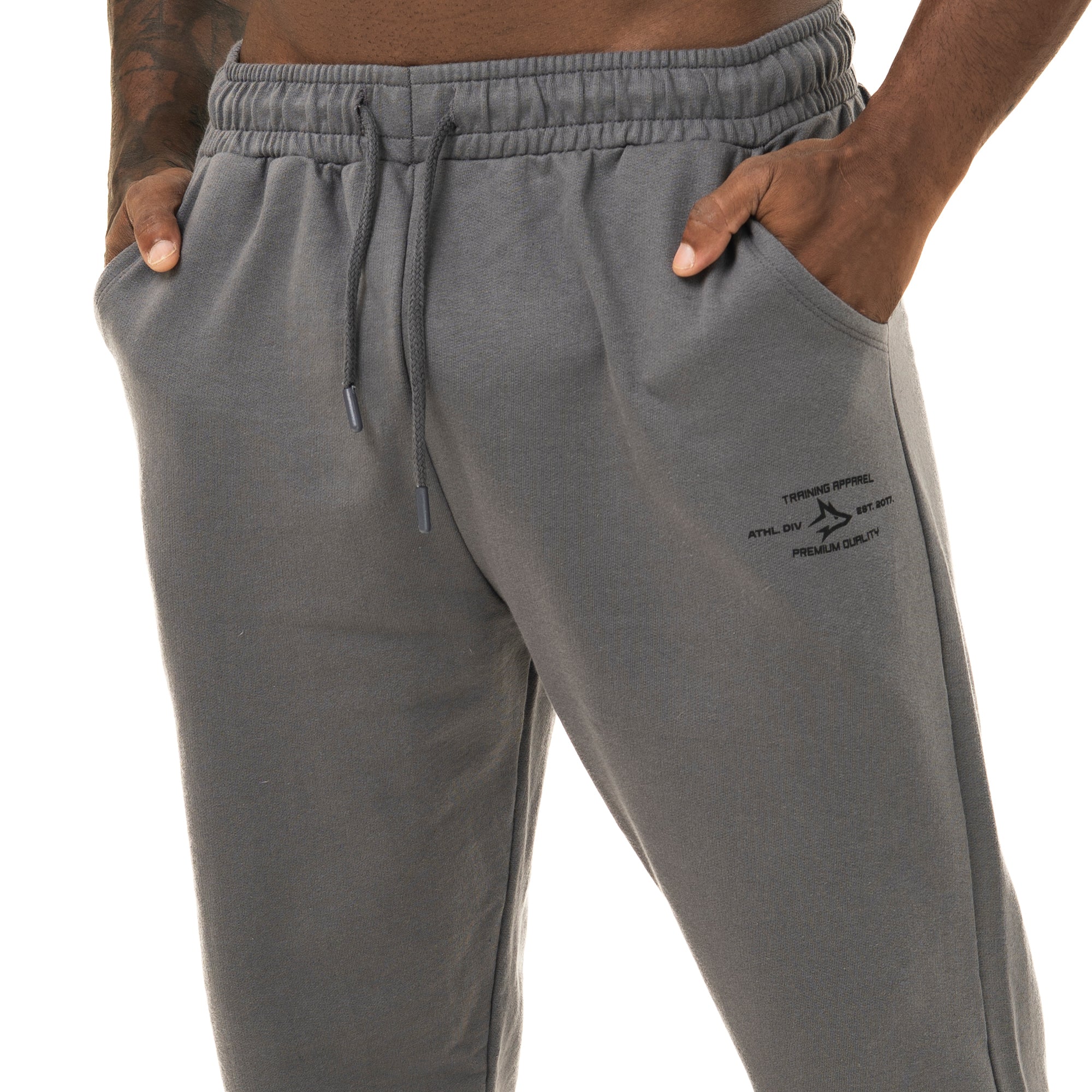 Calça Moletom Jogger Athletic Chumbo