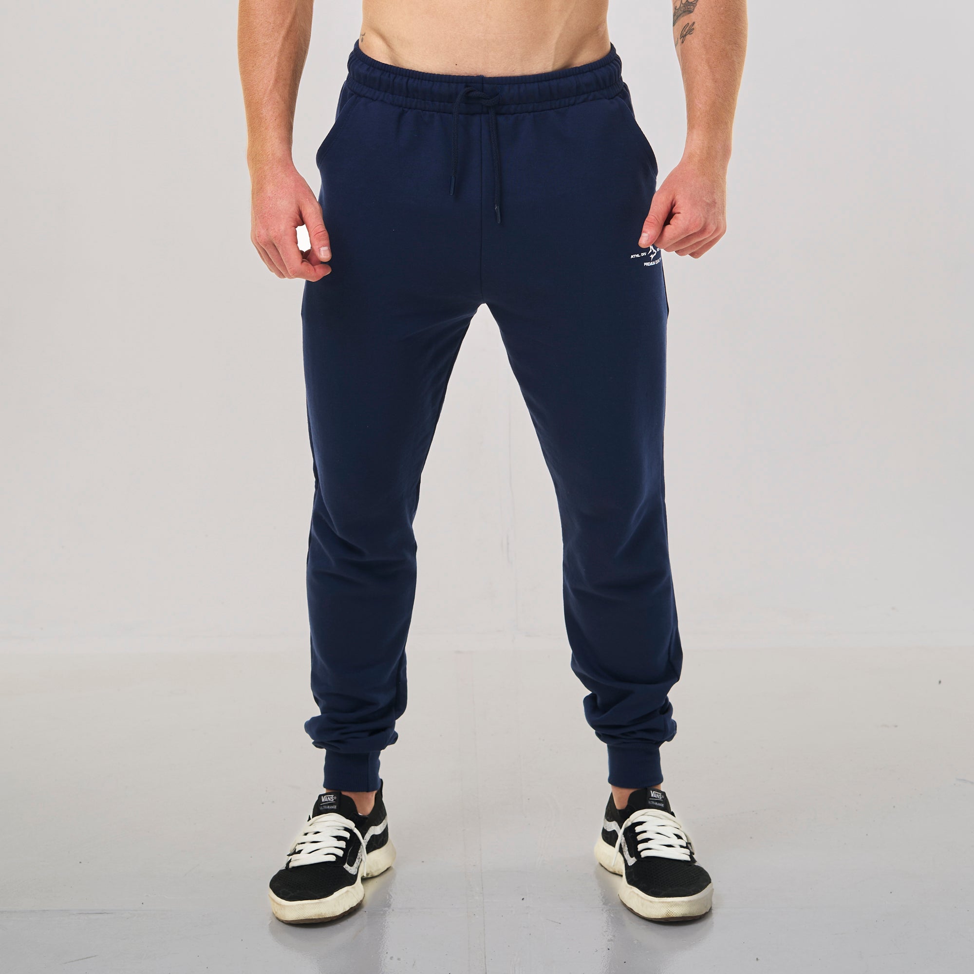 Calça Moletom Jogger Athletic Marinho