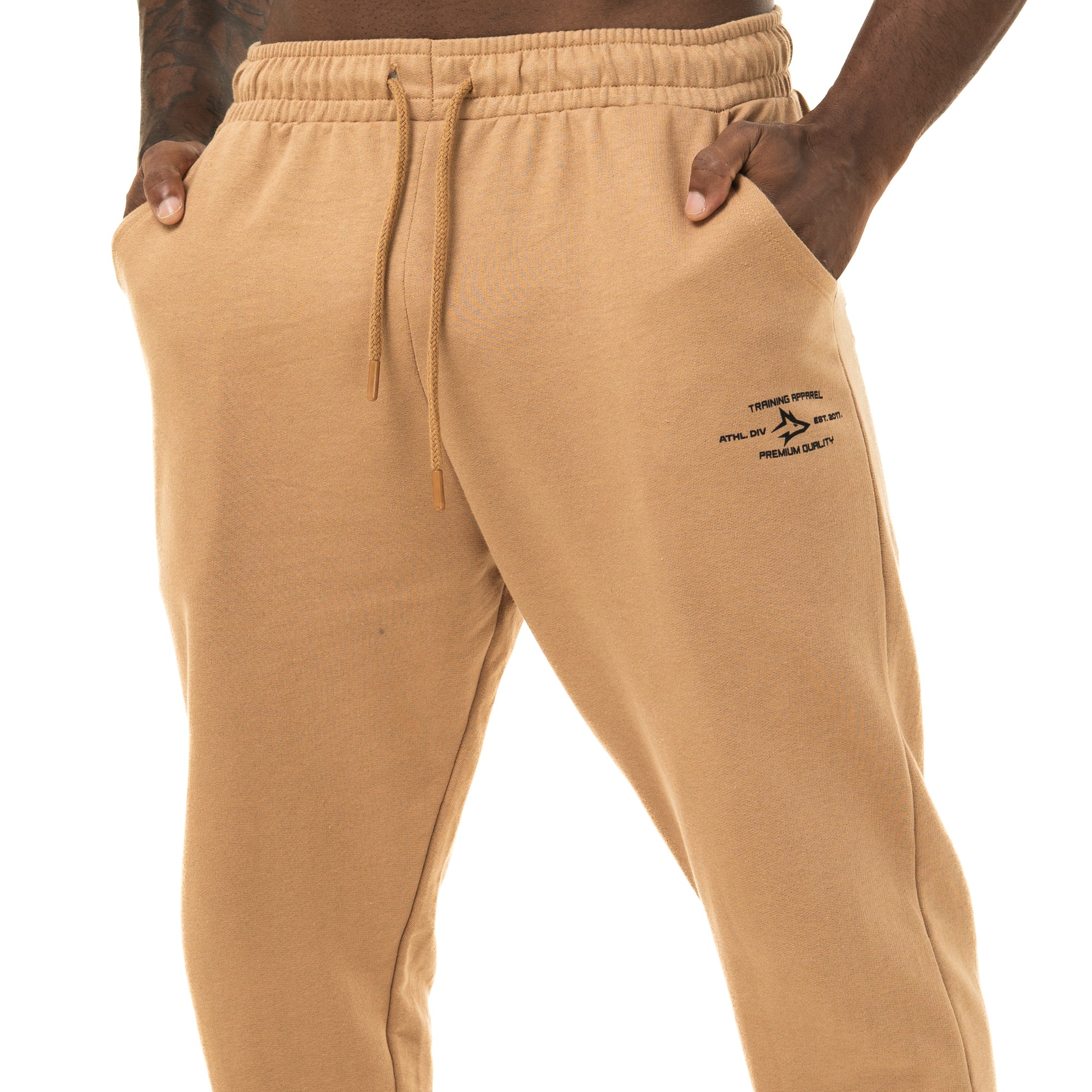Calça Moletom Jogger Athletic Marrom