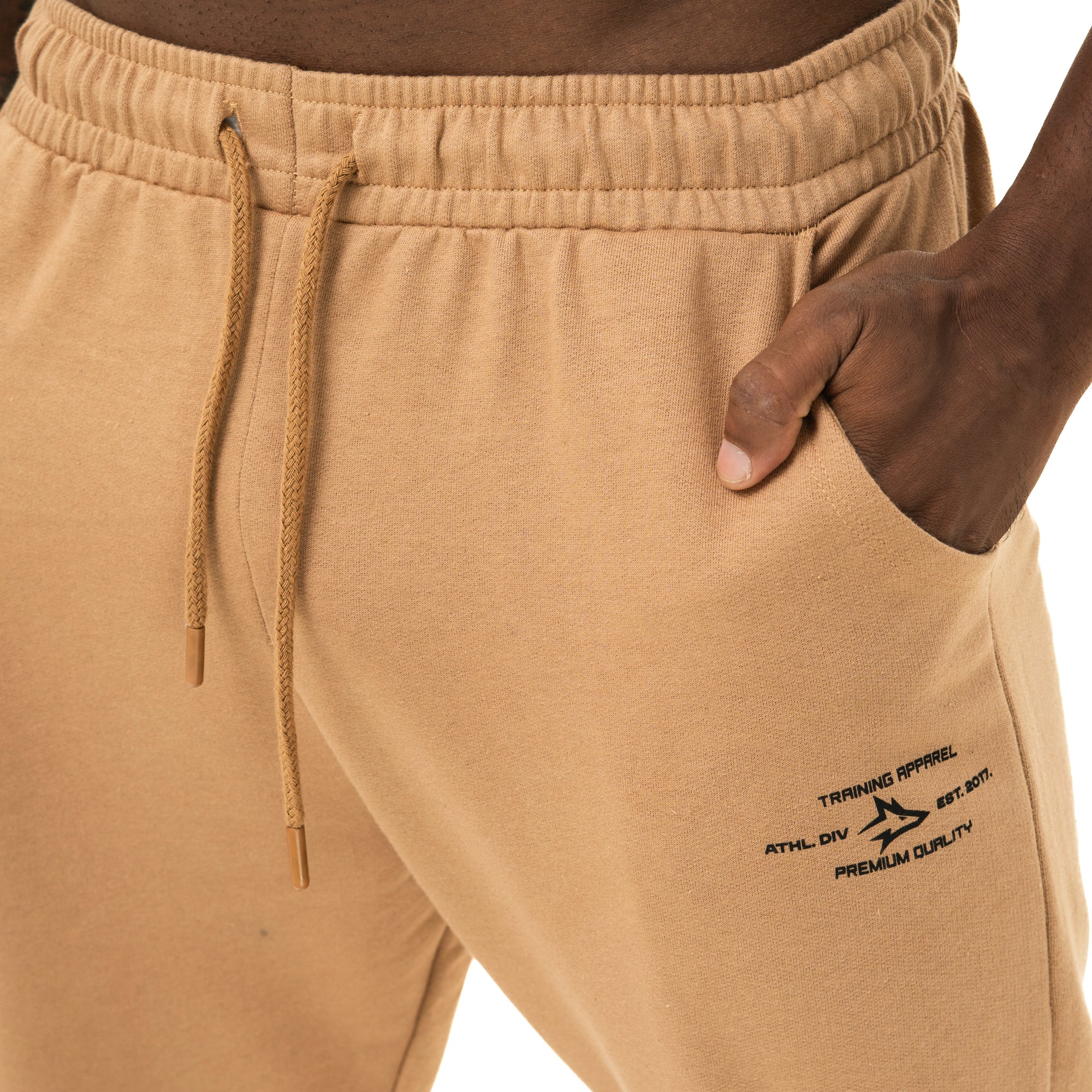 Calça Moletom Jogger Athletic Marrom